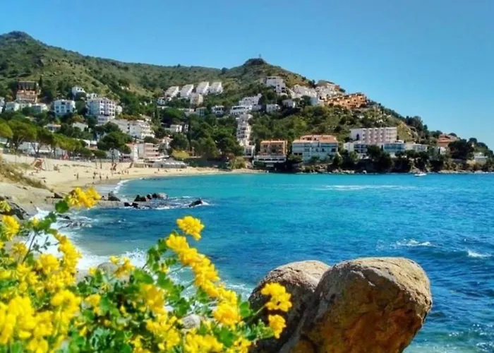 Estudio En Con Terraza Y Aparcamiento Cerca De La Playa - Es-258-24 罗萨斯