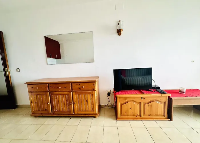 Estudio En Con Terraza Y Aparcamiento Cerca De La Playa - Es-258-24 * 罗萨斯